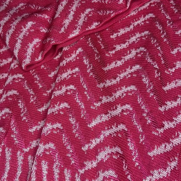 Misook Heritage Fit Women’s Pink Multi Acrylic Jacket XL - Picture 6 of 8